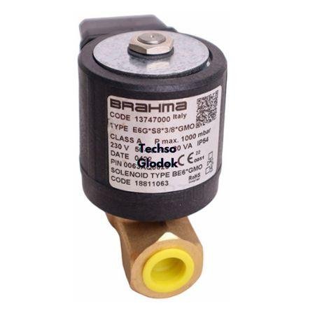 BRAHMA E6G*S8*3/8*GMO solenoid gas burner