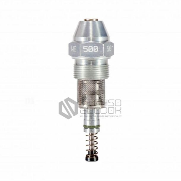 Nozzle Burner Kapasitas 500kg/h - 50° / FLUIDICS / WEISHAUPT / WE / Burner Solar / Spuyer / Oil Nozzle