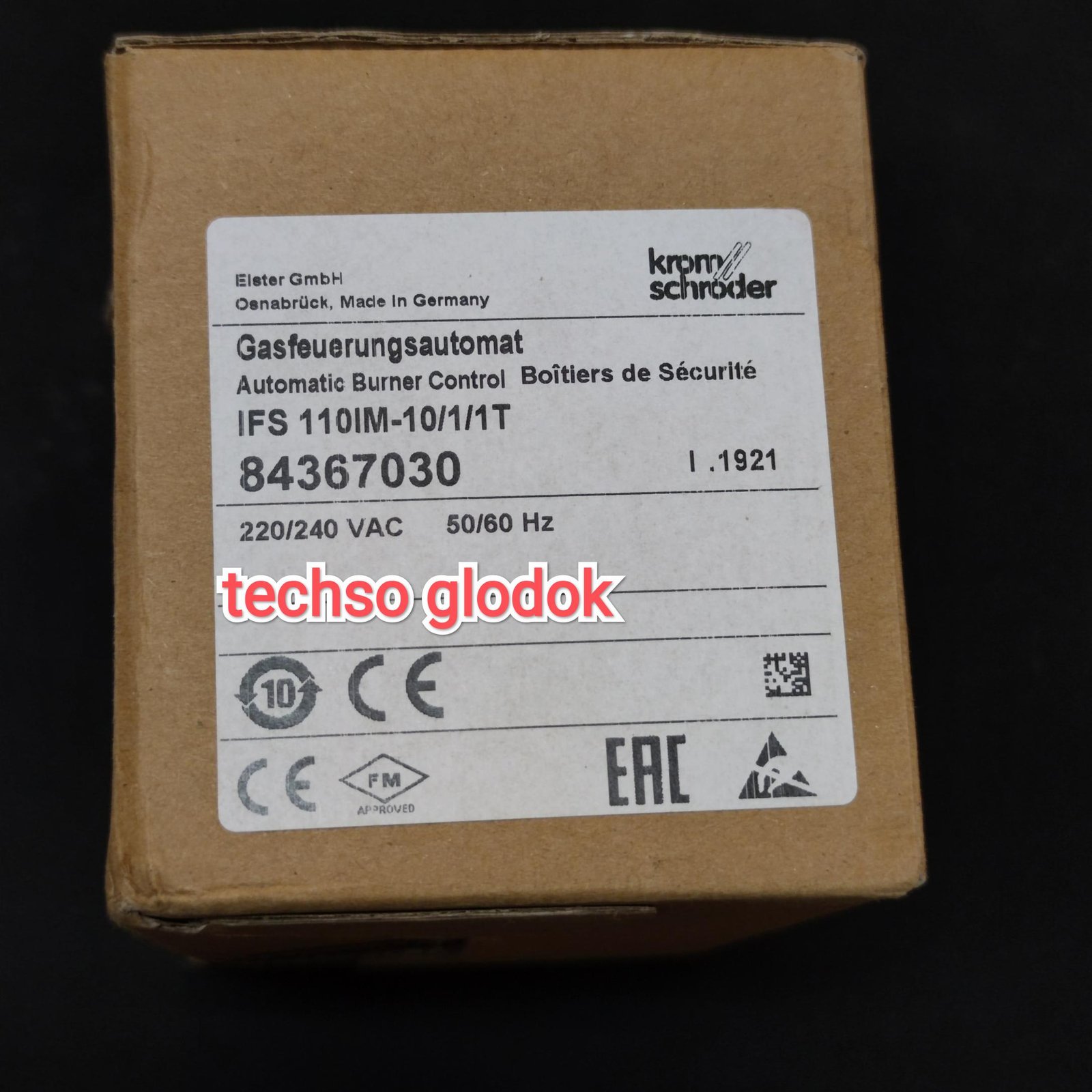 IFS 110IM-10/1/1T Automatic burner control krom schroder - Gambar 4