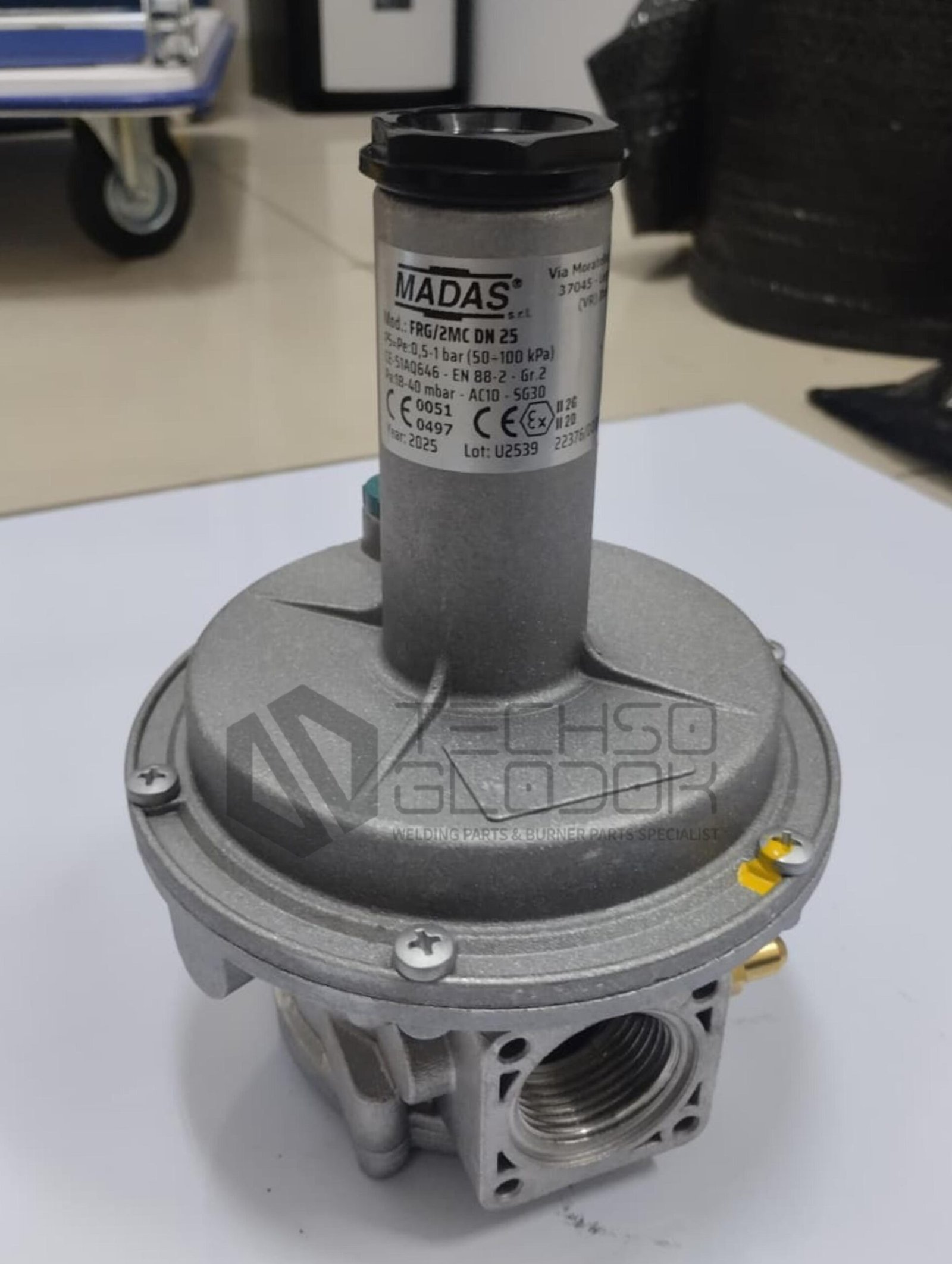 MADAS FRG/2MC DN 25 (18-40 mbar - P Max 1 bar) - Gas Regulator - Gambar 4