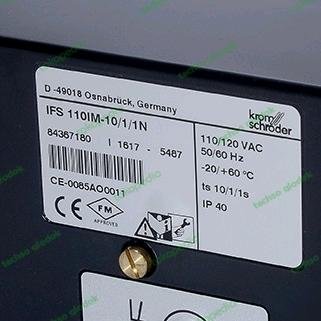 KROM SCHRODER IFS 110IM-10/1/1N 110-120VAC burner control