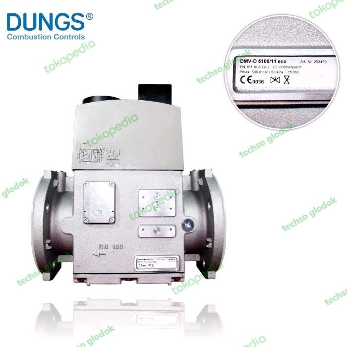 DUNGS DMV-D 5100/11 double solenoid valve DN100