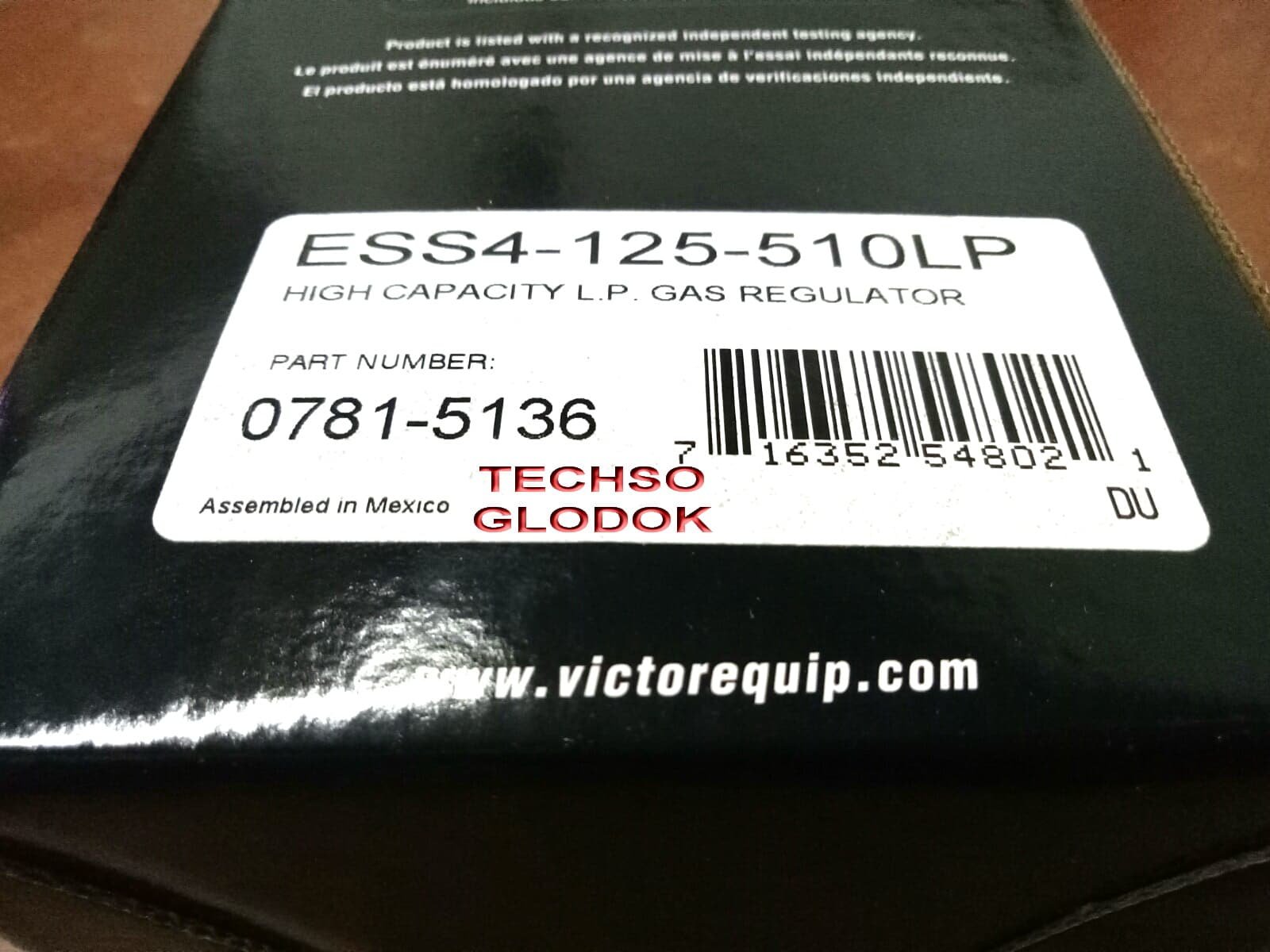 Regulator gas lpg VICTOR ESS4-125-510LP high capacity - Gambar 7