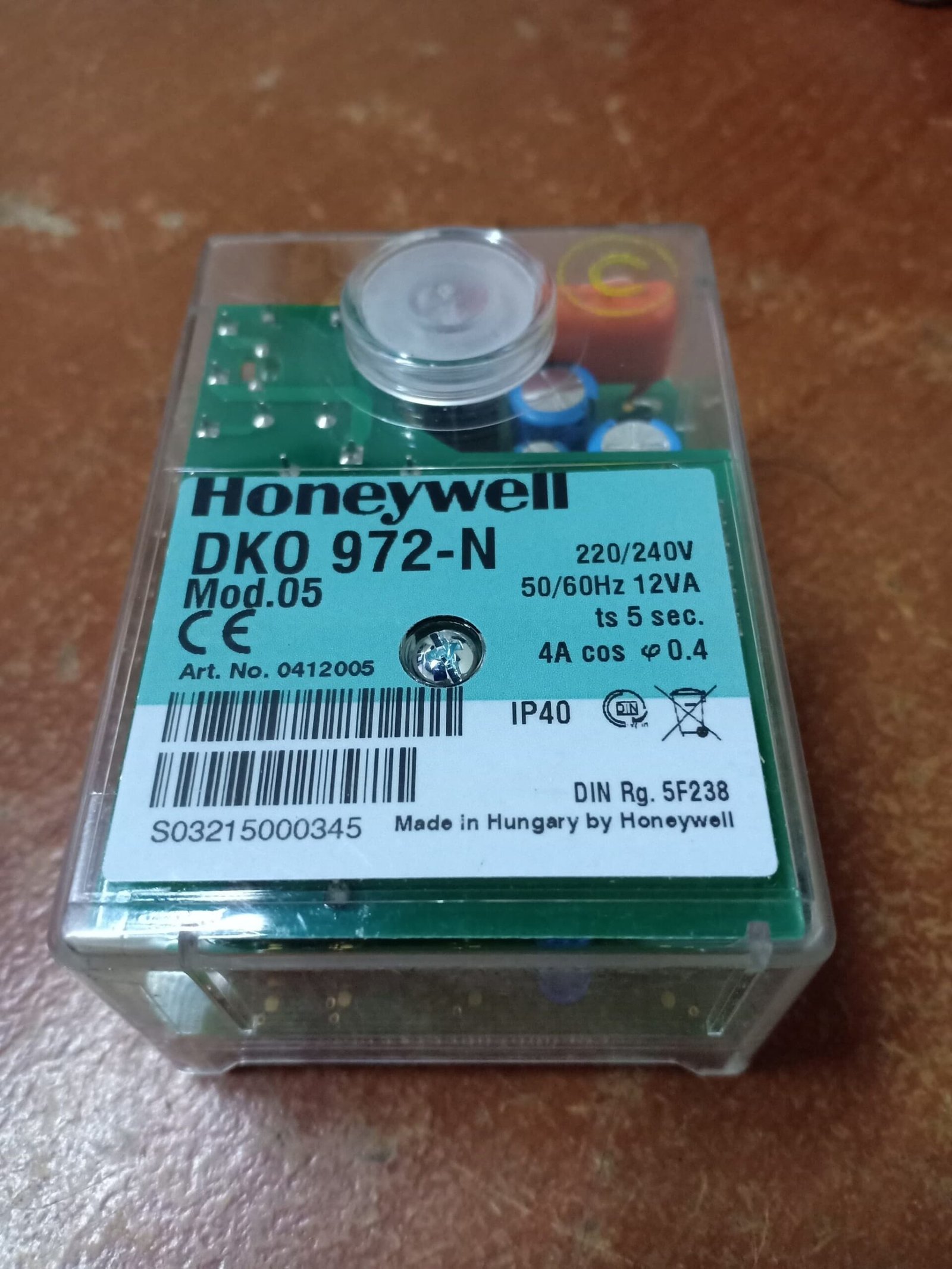 HONEYWELL DKO 972-N control box for burner / SATRONIC