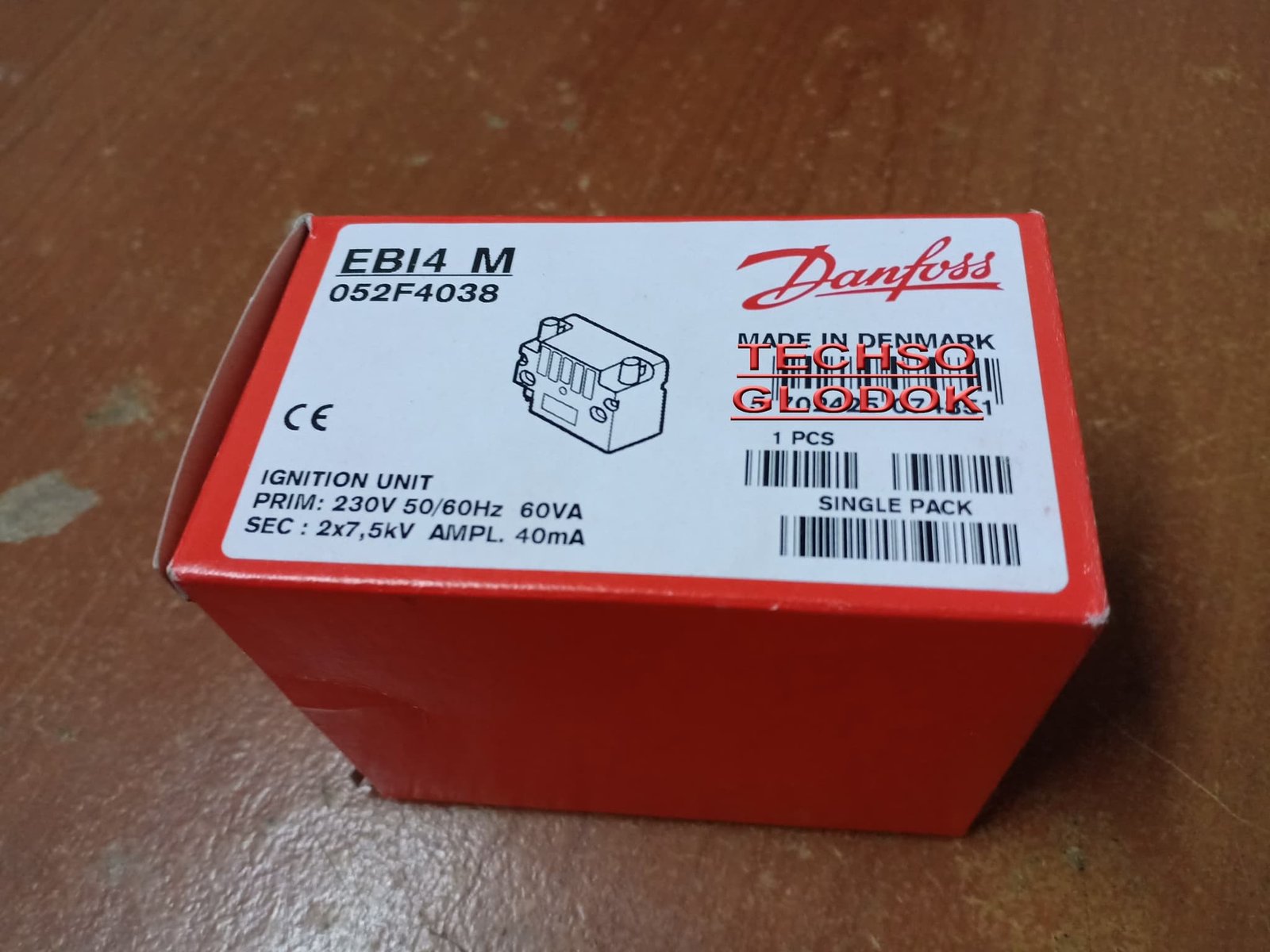 Danfoss EBI4 M ignitor for burner