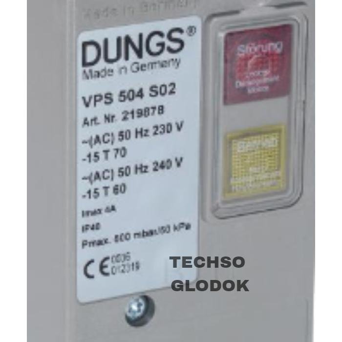 DUNGS VPS 504 S02 gas controls - Gambar 2