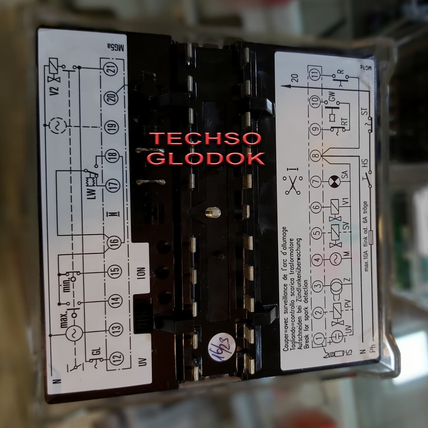HONEYWELL TMG 740-3 burner control - Gambar 2