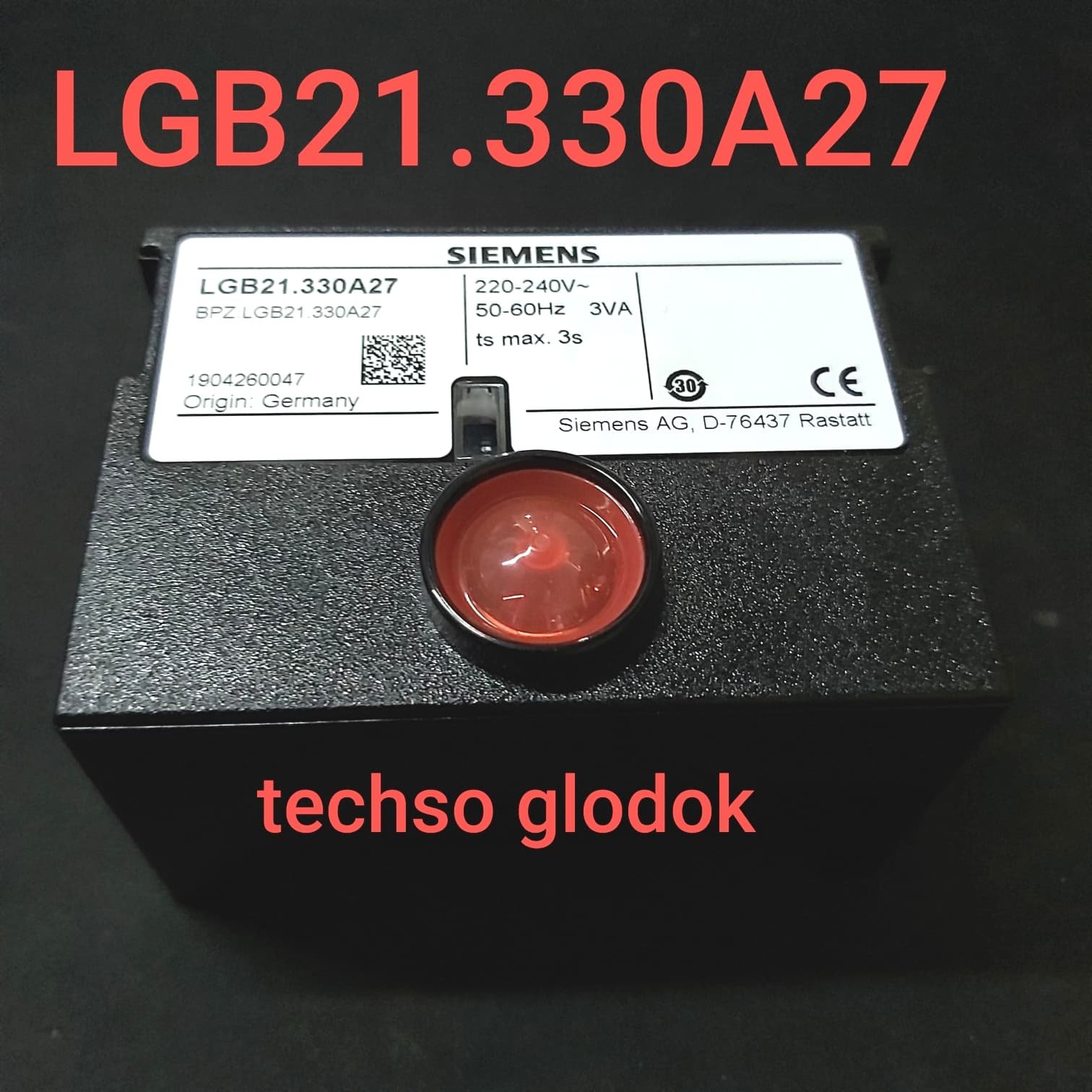 SIEMENS LGB21.330A27 220-240v burner control
