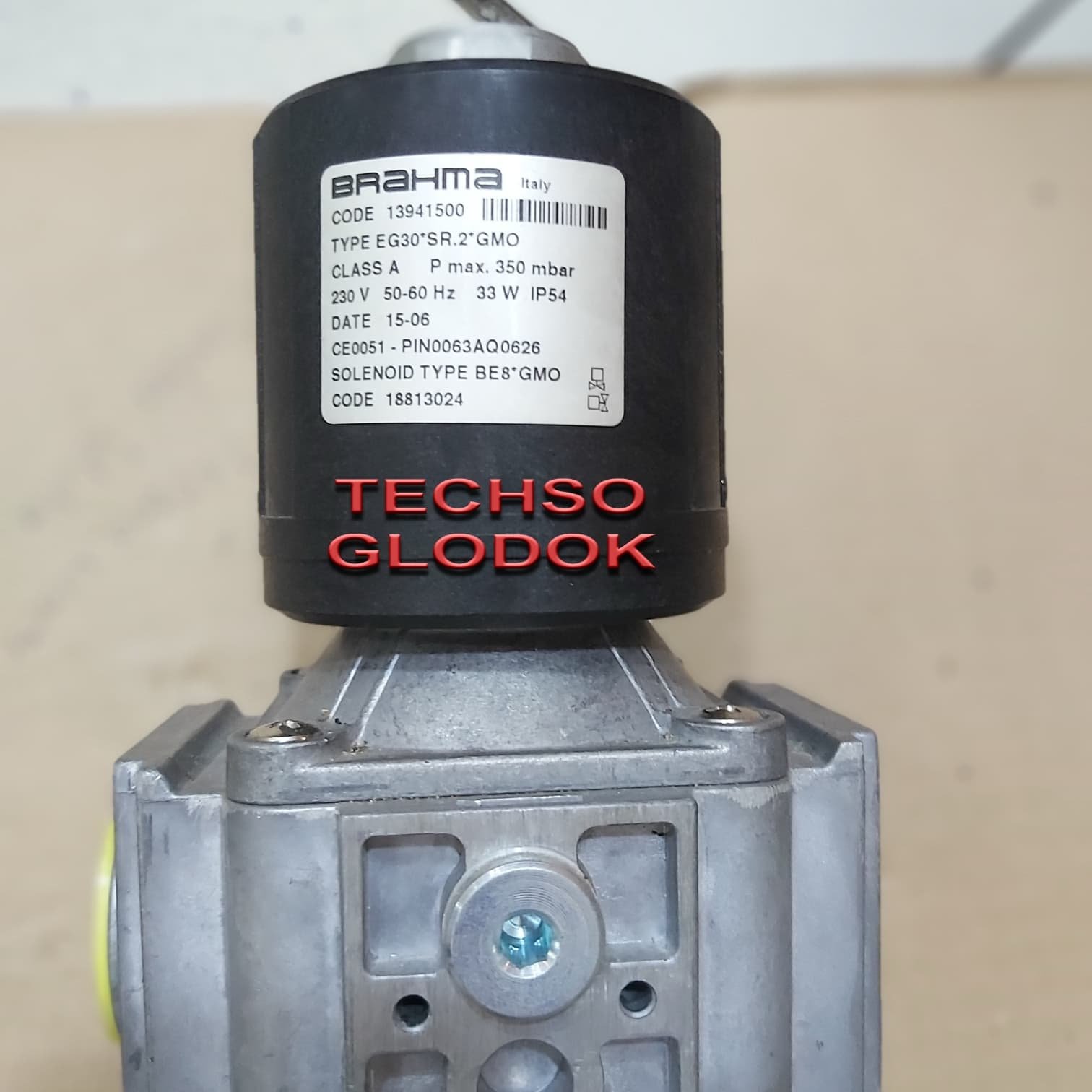 BRAHMA EG30*SR.2*GMO solenoid valve untuk mesin burner - Gambar 2