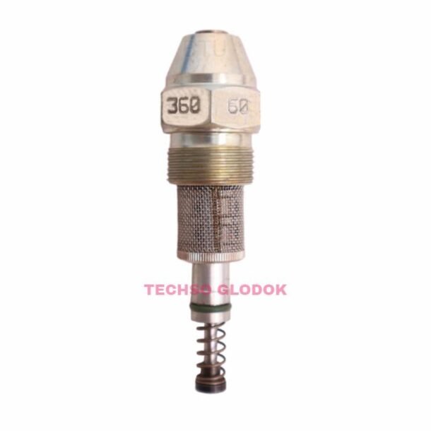 Nozzle Burner Kapasitas 360kg/h - 60° / FLUIDICS / WEISHAUPT / WE / Burner Solar / Spuyer / Oil Nozzle