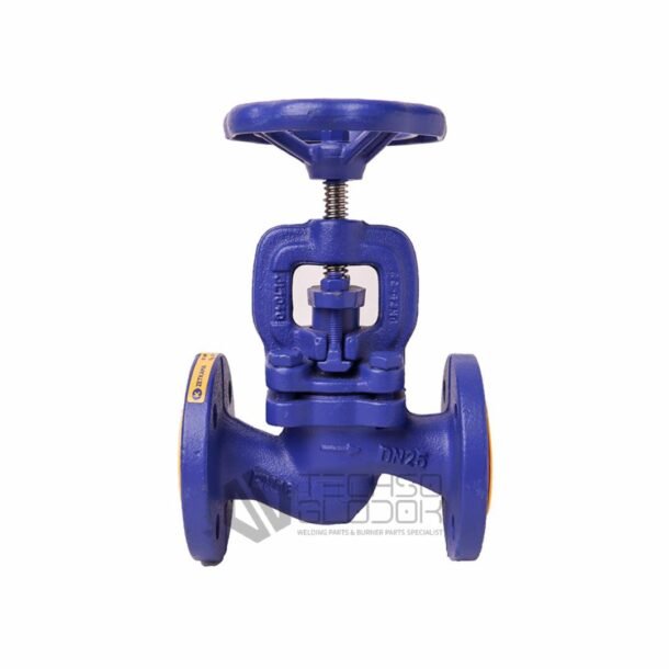 ZETKAMA Stop Valve DN25 PN16 Flange JL1040 - FIG 215 Type 01