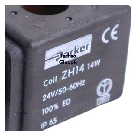 PARKER LUCIFER ZH14 - 14W - 24V / solenoid coil - Gambar 2