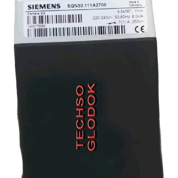 SIEMENS SQN30.111A2700 actuator/servo motor