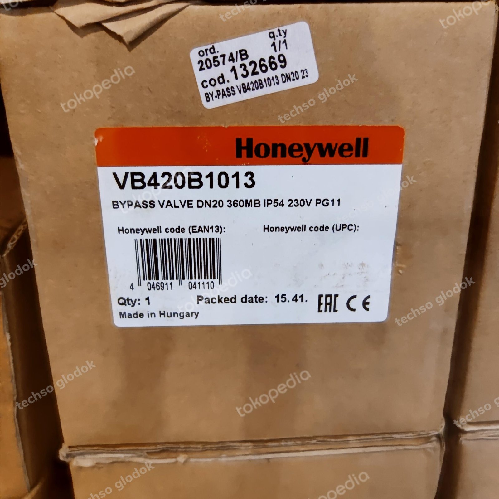 HONEYWELL VB420B1013 Solenoid valve - Gambar 2