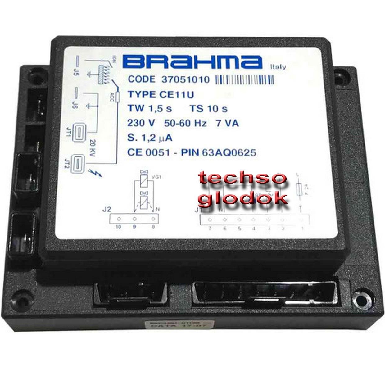BRAHMA CE11U control box mesin burner