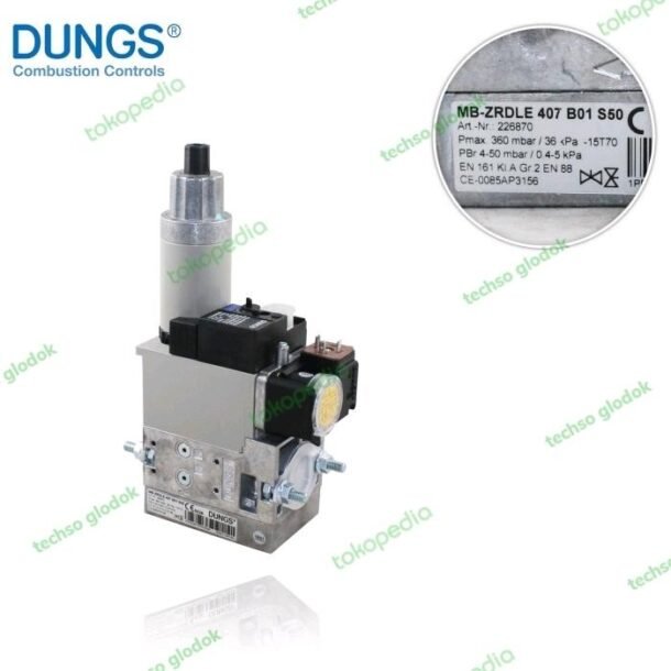 DUNGS MB-ZRDLE 407 B01 S50 gas multiblock
