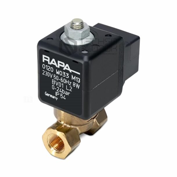 RAPA SOLENOID Solenoid Valve -  0120 W033 M13 (BV01 L2) 1/4"