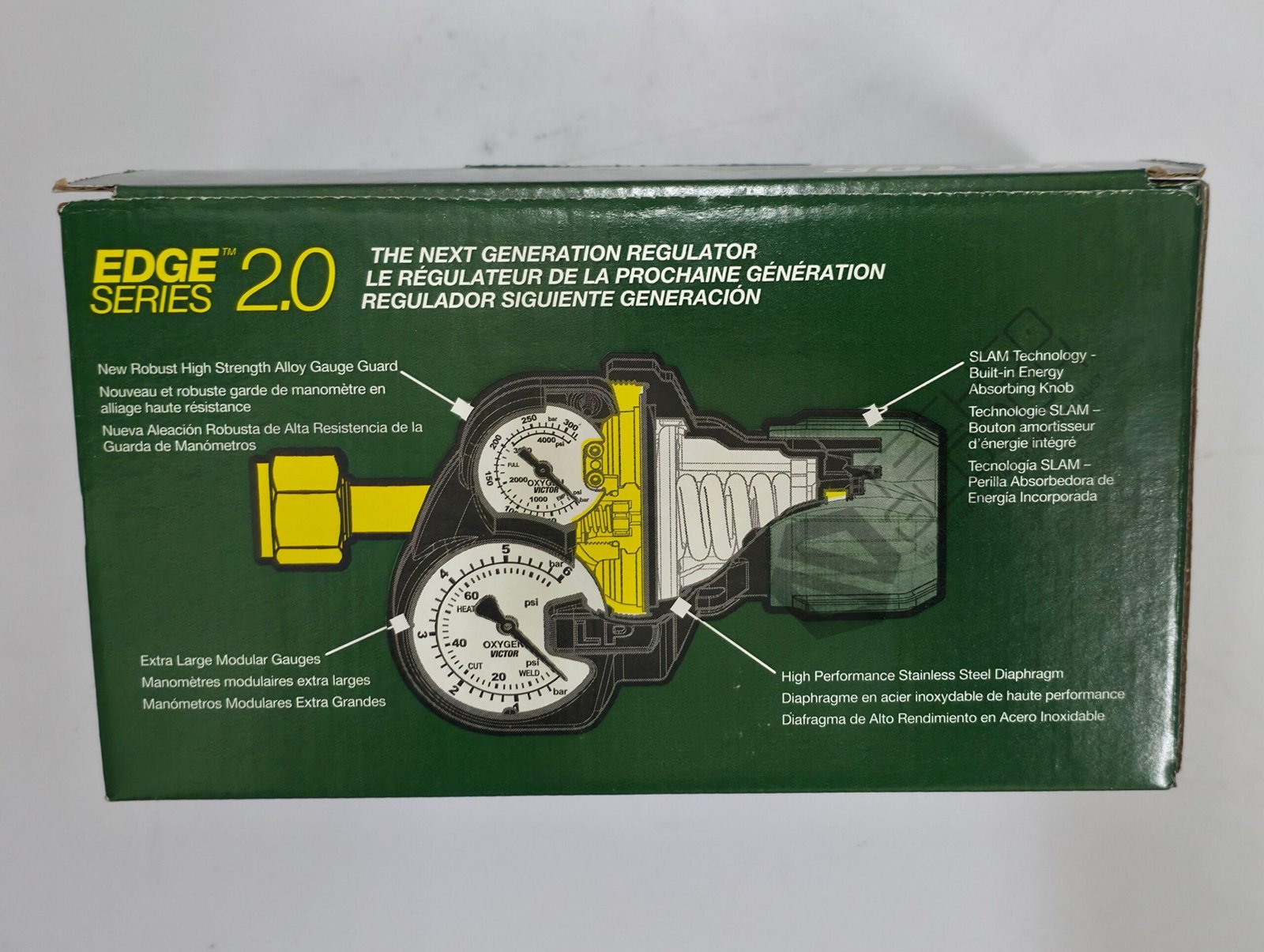 Regulator gas lpg VICTOR ESS4-125-510LP high capacity - Gambar 3