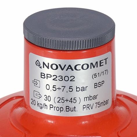 NOVACOMET BP 2302 gas regulator - Gambar 2