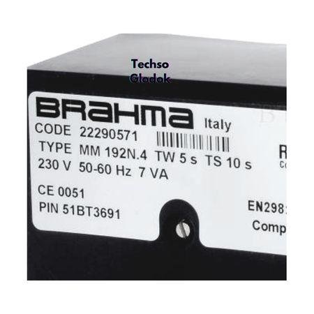 BRAHMA MM192N.4 burner control - Gambar 2