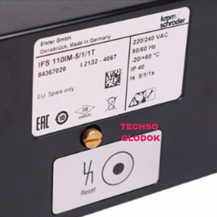 KROM SCHRODER IFS 110IM-5/1/1T burner control - Gambar 2