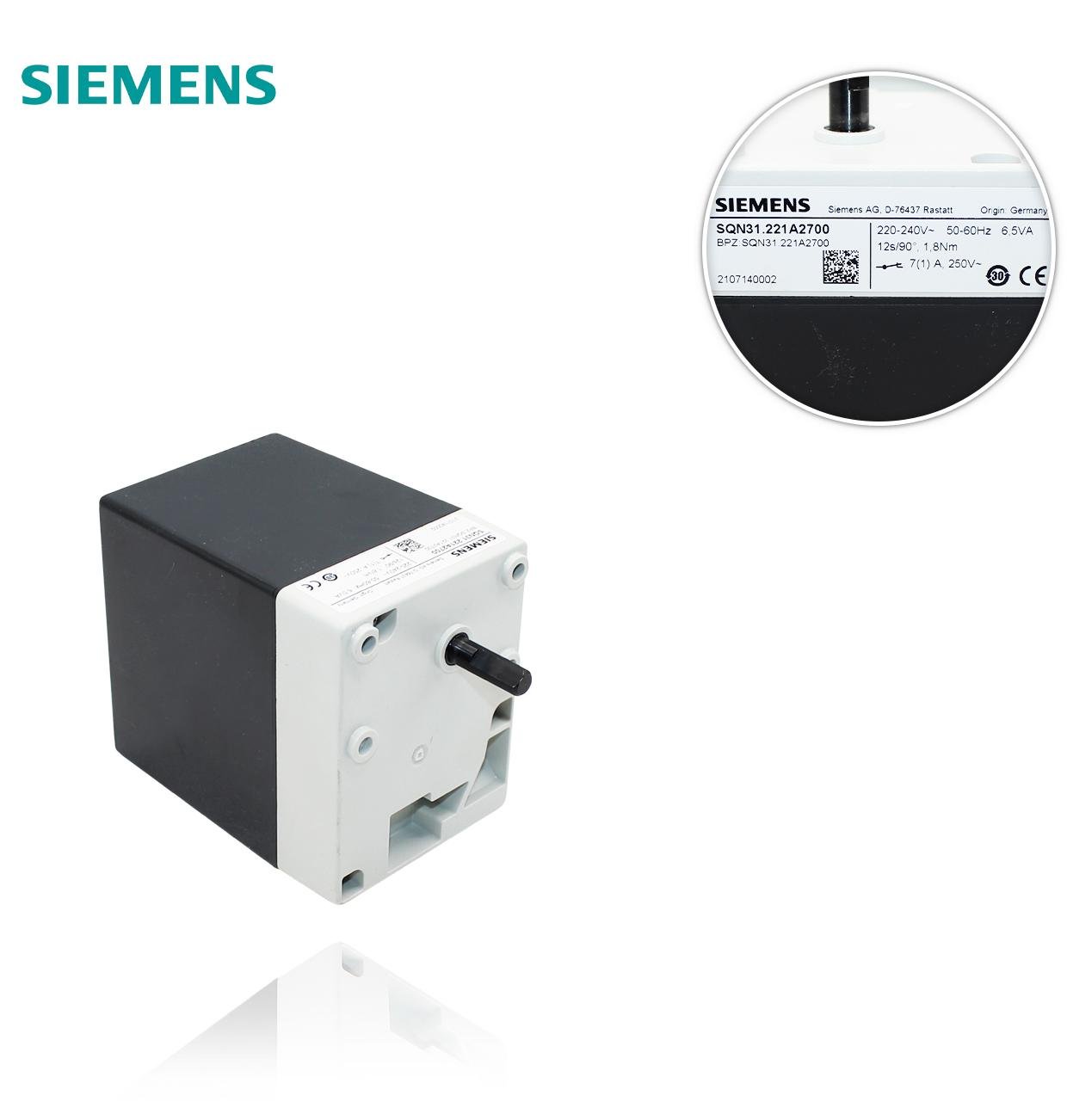 SIEMENS SQN 31.221 A2700 / actuator / motor actuator