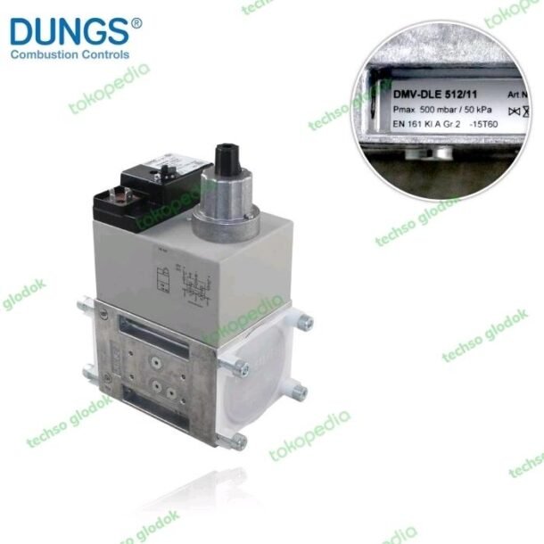 DUNGS DMV-D 512/11 double solenoid valve 220VAC