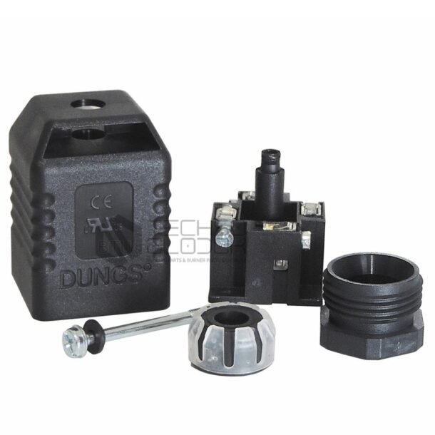 Solenoid Valve DUNGS Cable Socket 3-pin + E Black - 210319
