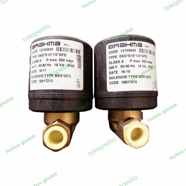 BRAHMA E6G*S10*1/2*GFD solenoid valve