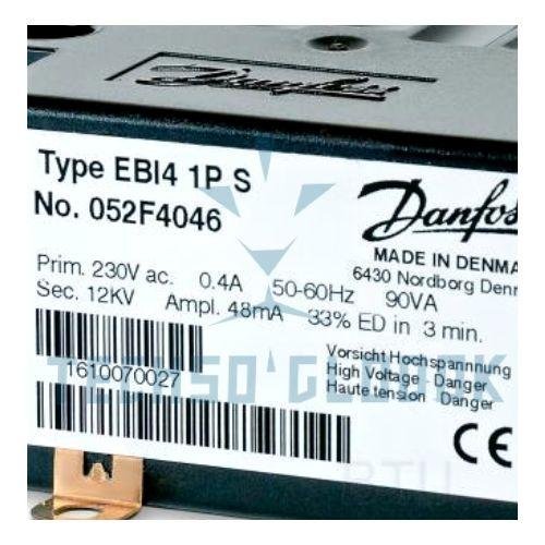 DANFOSS EBI4 1P S 052F4046 / ignition transformer - Gambar 2