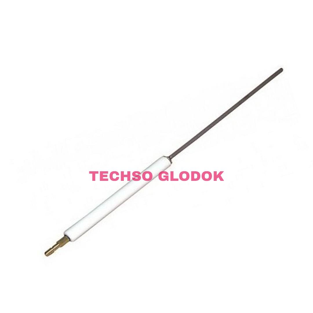 IGNITION ELECTRODE / elektroda pemantik 14mm X 100mm (kawat lurus) - Gambar 2