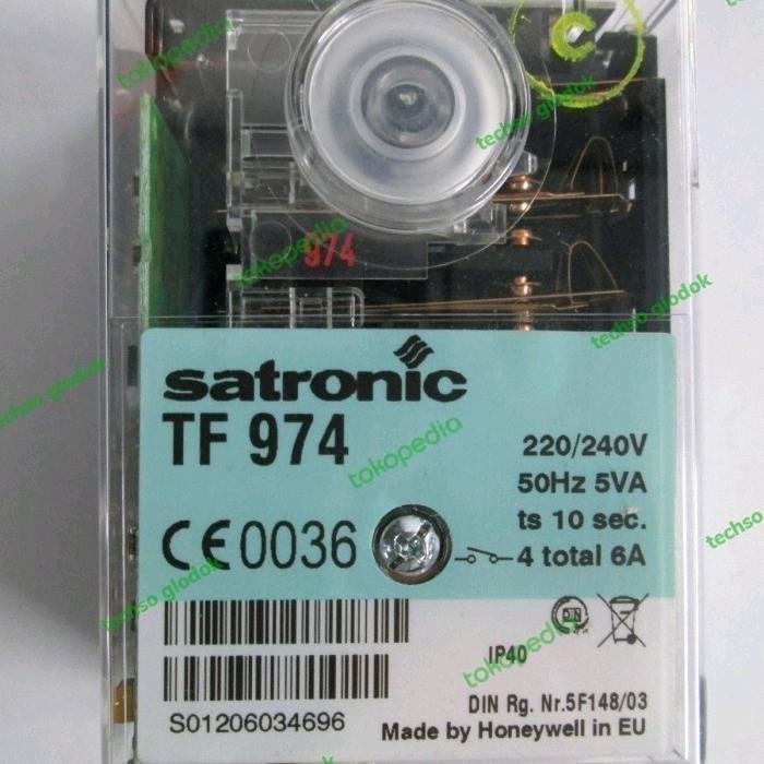 HONEYWELL TF 974 SATRONIC / resideo relay burner / control box - Gambar 2