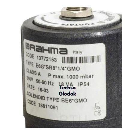 BRAHMA E6G*SR8*1/4*GMO solenoid gas burner - Gambar 2