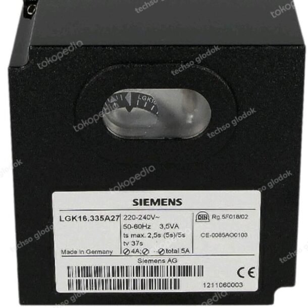 SIEMENS LGK16.335A27 control box