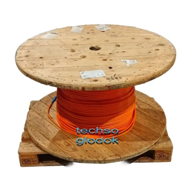 Kabel pemantik burner high voltage / ignitor cable for burner machine (harga per meter) - red silicon cable - olfex - lapp
