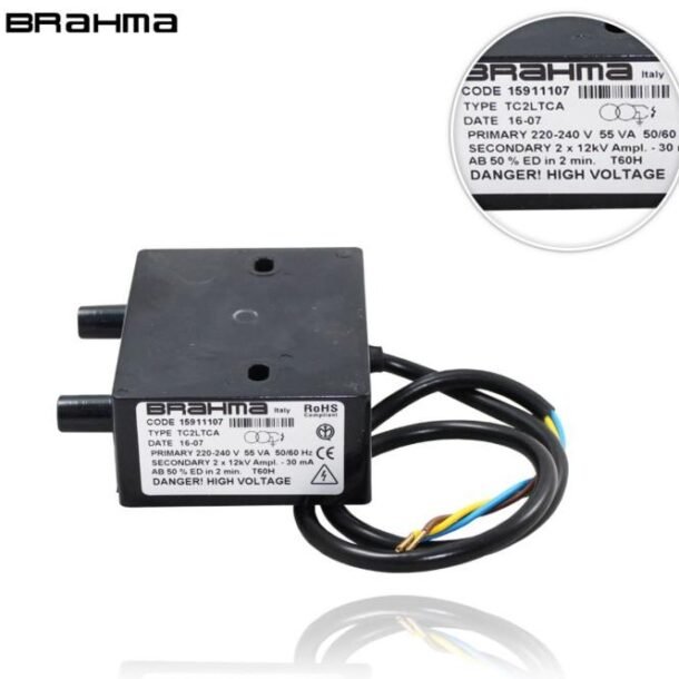 BRAHMA 2X12 KV TC2 trafo pemantik burner