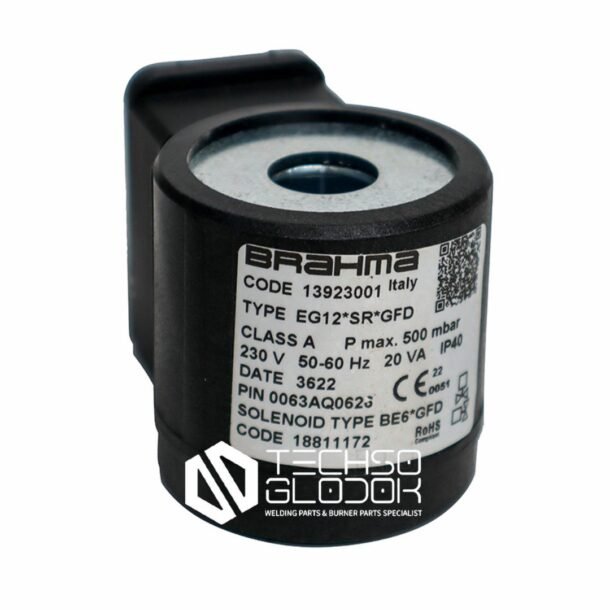 Solenoid Coil BRAHMA - BE6*GFD (18811172) - 230V