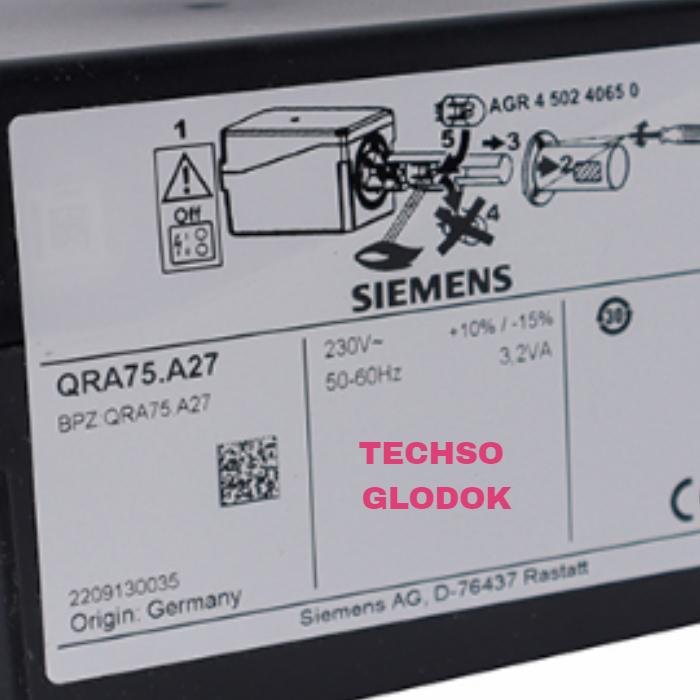 SIEMENS QRA75A27 uv sensor mesin burner - Flame Detector / Photocell / Sensor Api / Flame Sensor - Gambar 2