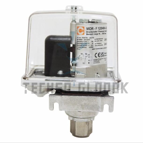 CONDOR MDR-F 120HH-S pressure control