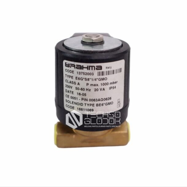 Solenoid Valve BRAHMA - E6G*S8*1/4*GMO