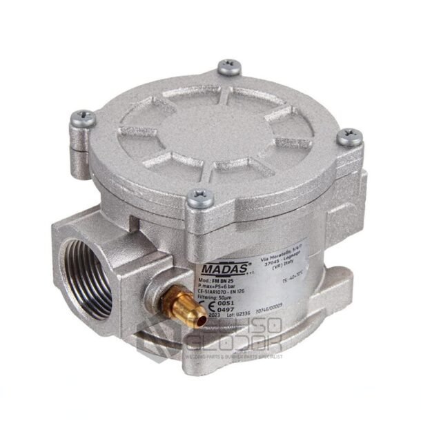 MADAS FM DN 25 (P.max 6 Bar) Gas Filter