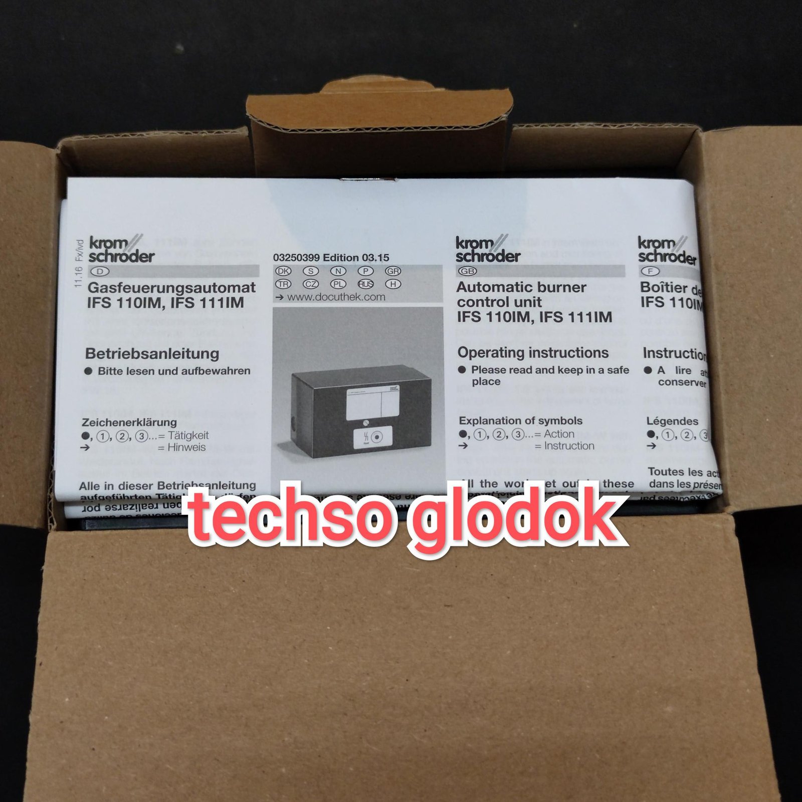 IFS 110IM-10/1/1T Automatic burner control krom schroder - Gambar 3
