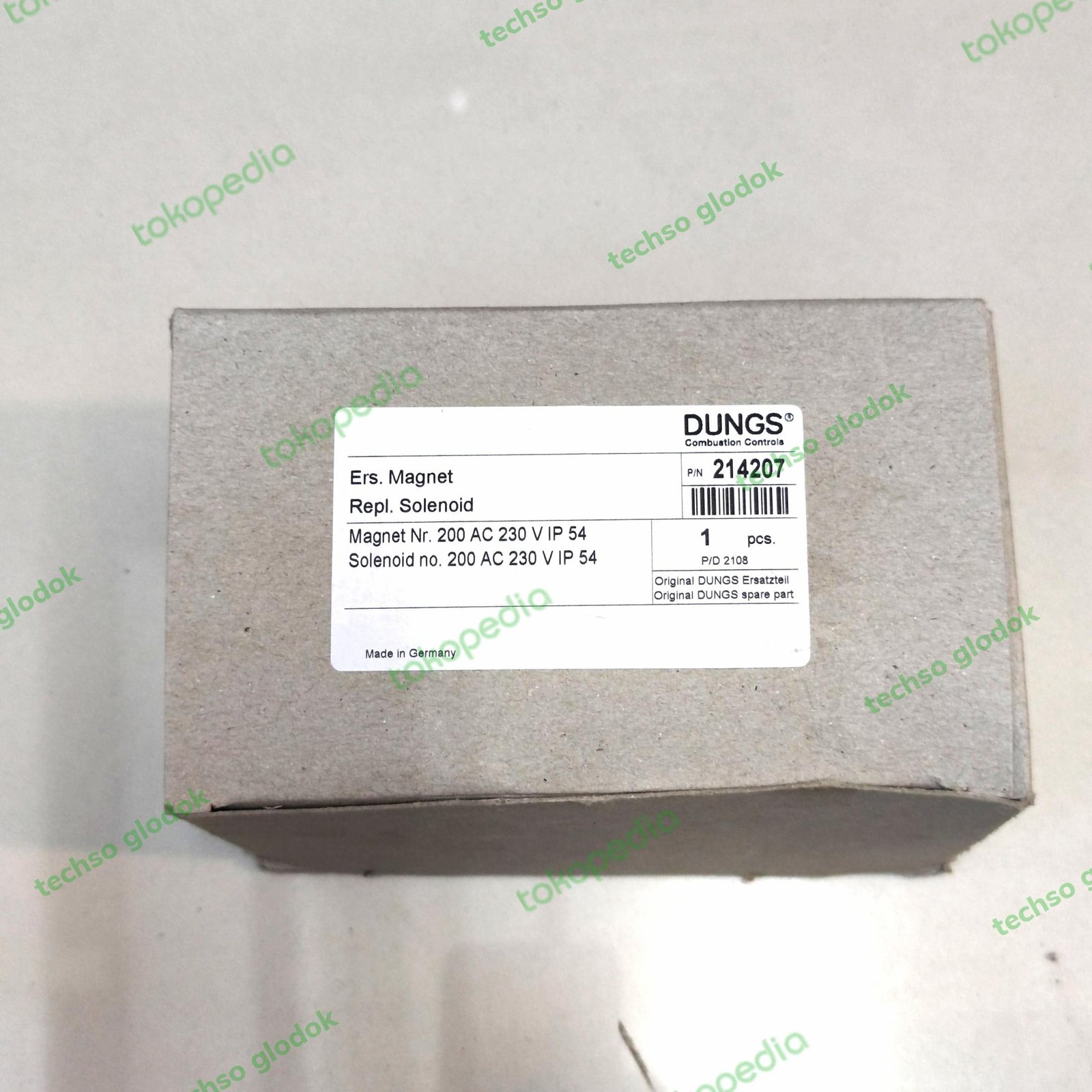 Dungs Mag.Nr 200 solenoid coil - Gambar 2