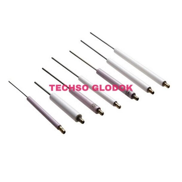 IGNITION ELECTRODE / elektroda pemantik 14mm X 127mm (kawat lurus)