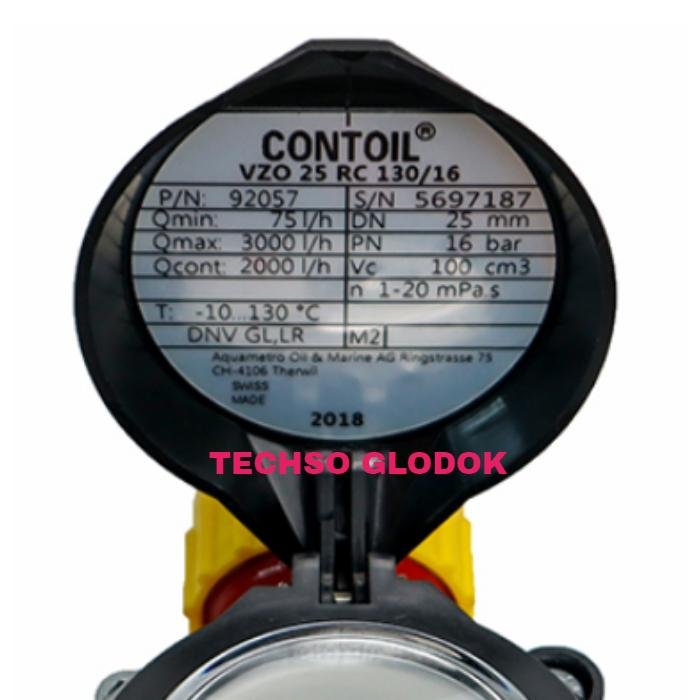 AQUAMETRO VZO 25 RC 130/16 oil flowmeter - Gambar 2