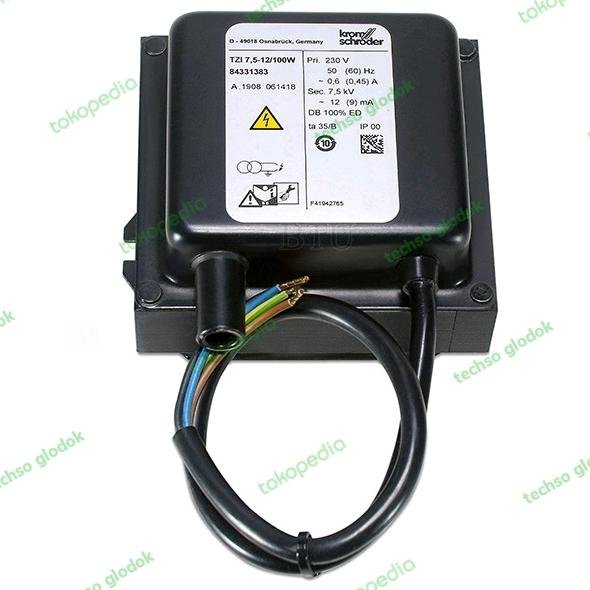 KROM SCHRODER TZI 7,5-12/100W trafo burner - Gambar 2