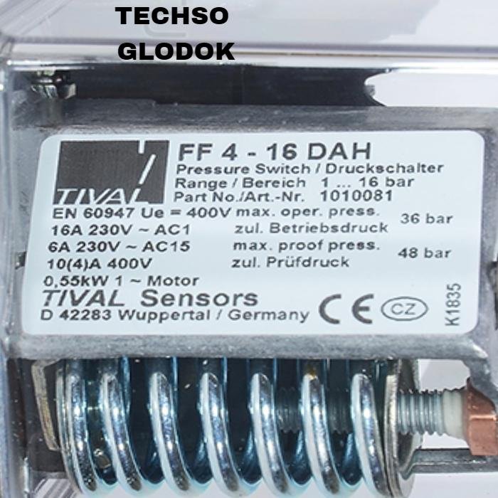 TIVAL / TIVAL FF 4-16 DAH / pressure control - Gambar 2