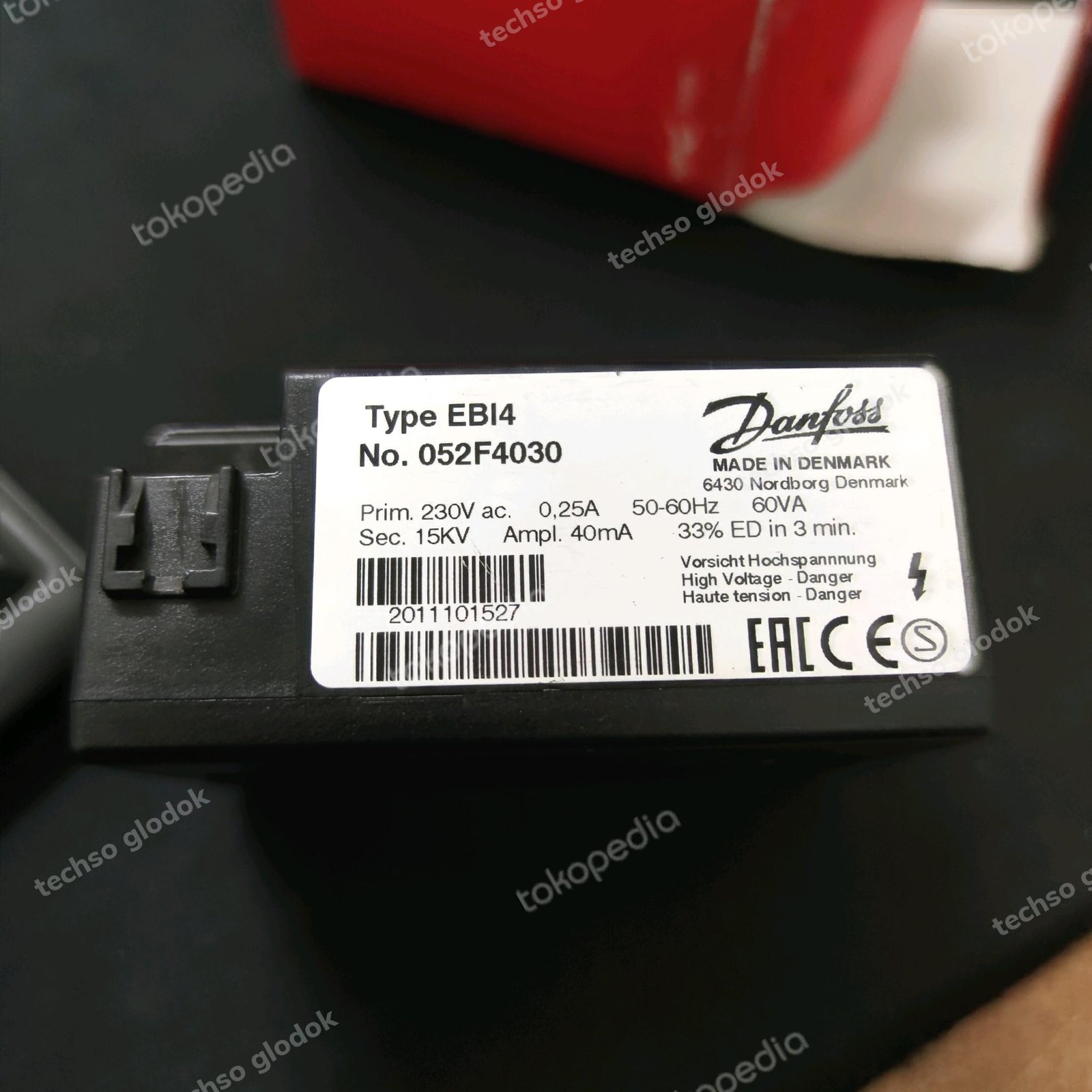 DANFOSS ignitor EBI4 trafo pemantik burner