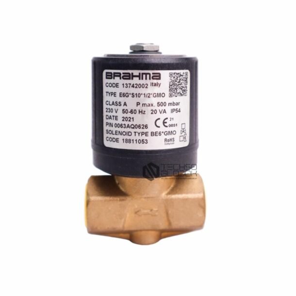 Solenoid Valve BRAHMA E6G*S10*1/2*GMO