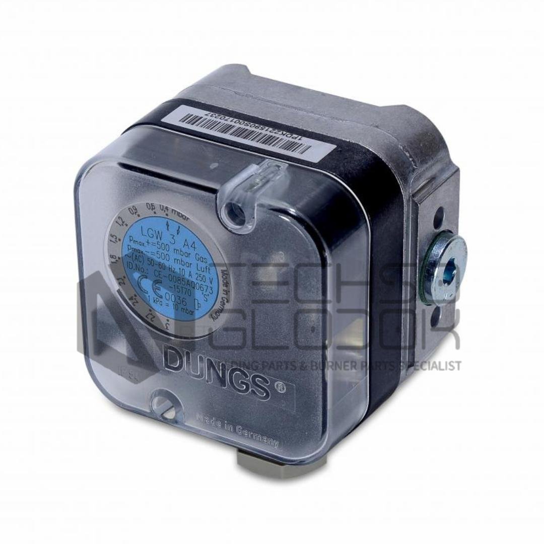 Gas/Air Pressure Switch DUNGS LGW3A4 (Blue)